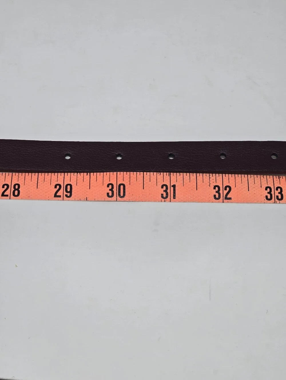 STEVE MADDEN MAROON OXBLOOD SKINNY BELT GOLD HARDWARE WOMEN OS DARK ACADEMIA